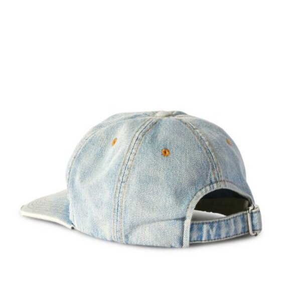 NWT360 Off-White Distressed Denim Arrows Colored Baseball Cap in Grey - Picture 4 of 16